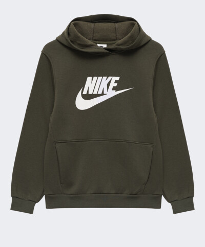 Кофта Nike дитяча K NSW CLUB FLC HDY HBR - 159053, фото 1 - інтернет-магазин MEGASPORT