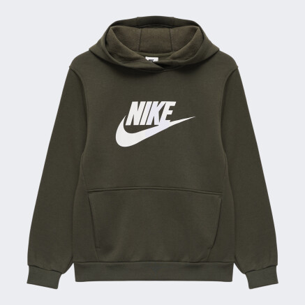 Кофта Nike детская K NSW CLUB FLC HDY HBR - 159053, фото 1 - интернет-магазин MEGASPORT