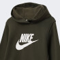 Кофта Nike детская K NSW CLUB FLC HDY HBR, фото 3 - интернет магазин MEGASPORT