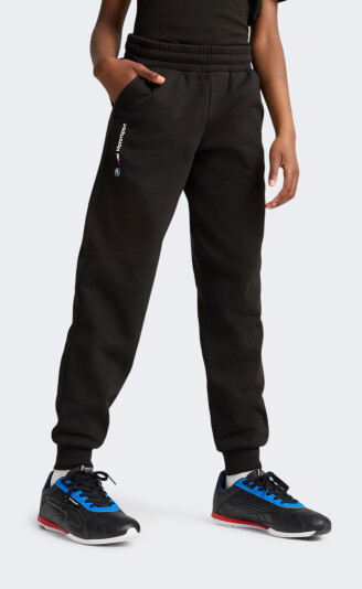 Спортивні штани Puma дитячі BMW MMS KIDS ESS PANTS, FLEECE - 167699, фото 1 - інтернет-магазин MEGASPORT