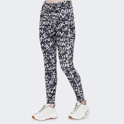 Леггинсы Nike W NK DF FAST TGHT AOP HYBRD - 150354, фото 1 - интернет-магазин MEGASPORT