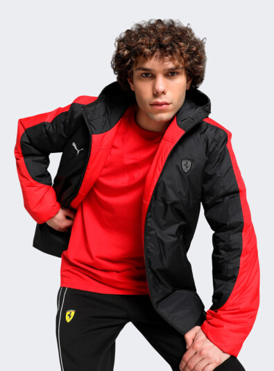Куртка Puma Ferrari Style Reversible Padded Jacket - 169154, фото 1 - интернет-магазин MEGASPORT