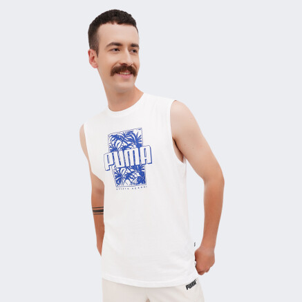 Майка Puma ESS+ PALM RESORT Sleeveless Tee - 165830, фото 1 - інтернет-магазин MEGASPORT