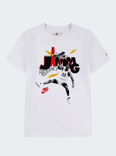 Футболка Jordan JDB MJ JAMMING SS TEE - 173682, фото 1 - інтернет-магазин MEGASPORT