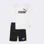 Спортивный костюм Puma детский ESS 2 COLOR No. 1 Logo Tee and Shorts Set B, фото 1 - интернет магазин MEGASPORT