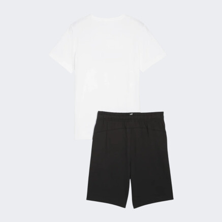 Спортивный костюм Puma детский ESS 2 COLOR No. 1 Logo Tee and Shorts Set B - 173742, фото 2 - интернет-магазин MEGASPORT
