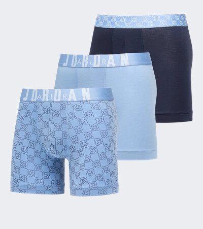 Нижнее белье Jordan JHM 23 MONOGRAM 3PK BOXER BRIE - 173709, фото 1 - интернет-магазин MEGASPORT