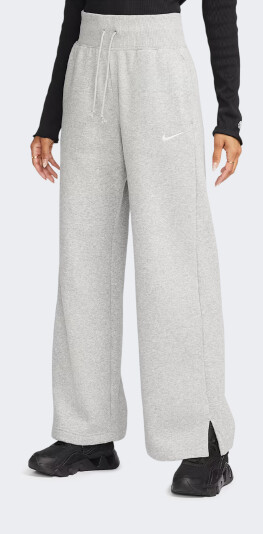 Спортивные штаны Nike W NSW PHNX FLC HR PANT WIDE - 160478, фото 1 - интернет-магазин MEGASPORT