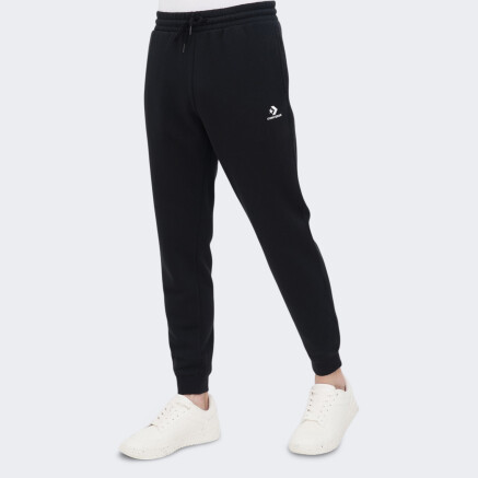 Спортивные штаны Converse STANDARD FIT WEARERS LEFT STAR CHEV EMB FLEECE PANT BB - 149424, фото 1 - интернет-магазин MEGASPORT