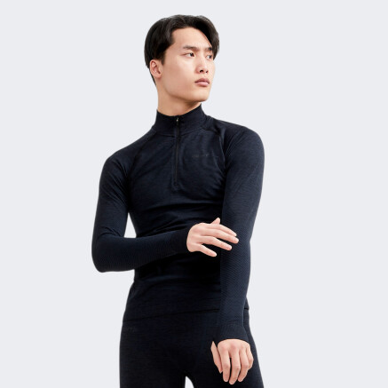 Термокофта Craft CORE DRY ACTIVE COMFORT HZ M BLACK - 169326, фото 1 - інтернет-магазин MEGASPORT