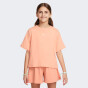 Футболка Nike дитяча G NSW TEE BOXY ESSNTL LBR, фото 1 - інтернет магазин MEGASPORT