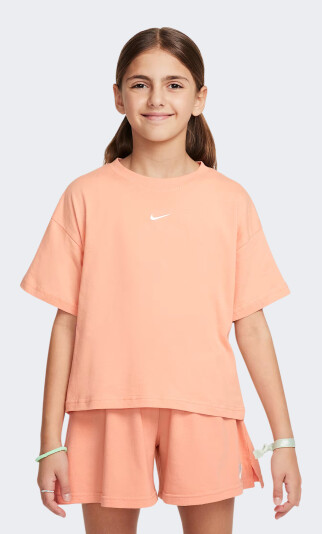 Футболка Nike дитяча G NSW TEE BOXY ESSNTL LBR - 173859, фото 1 - інтернет-магазин MEGASPORT