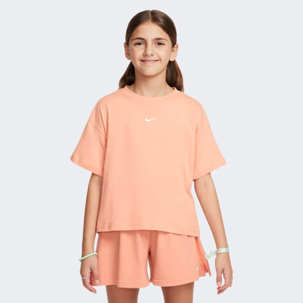 Футболка Nike дитяча G NSW TEE BOXY ESSNTL LBR - 173859, фото 1 - інтернет-магазин MEGASPORT