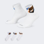 Шкарпетки Nike U NK ED PLS ANKLE 3P SPORT 144, фото 1 - інтернет магазин MEGASPORT