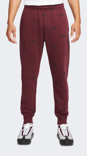 Спортивные штаны Nike M NK CLUB+ BB AOP JGGR - 160418, фото 1 - интернет-магазин MEGASPORT