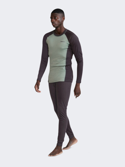 Термобілизна Craft CORE WARM BASELAYER SET M SLATE-THYME - 160533, фото 1 - інтернет-магазин MEGASPORT