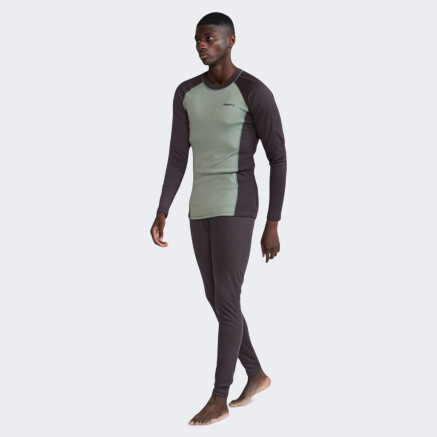 Термобілизна Craft CORE WARM BASELAYER SET M SLATE-THYME - 160533, фото 1 - інтернет-магазин MEGASPORT