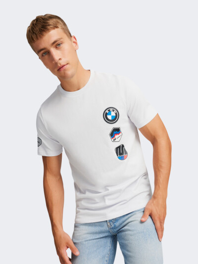Футболка Puma BMW MMS Garage Crew Graphic Tee - 164437, фото 1 - інтернет-магазин MEGASPORT