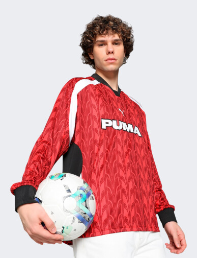 Футболка Puma FOOTBALL JERSEY LS - 167103, фото 1 - інтернет-магазин MEGASPORT