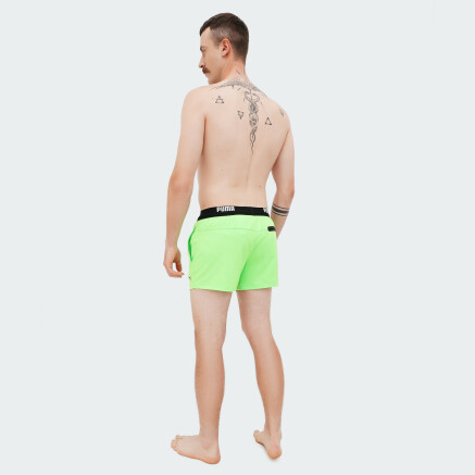 Шорты Puma SWIM MEN LOGO SHORT LENGTH SWIM SHORTS 1P - 165837, фото 2 - интернет-магазин MEGASPORT