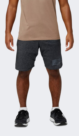 Шорты New Balance Heathertech Knit Short - 154552, фото 1 - интернет-магазин MEGASPORT