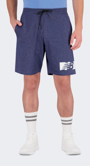 Шорти New Balance Heathertech Knit Short - 154553, фото 1 - інтернет-магазин MEGASPORT