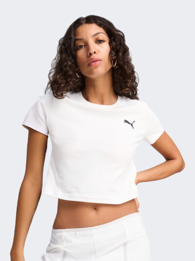 Футболка Puma WARDROBE ESS Baby Tee - 173108, фото 1 - інтернет-магазин MEGASPORT