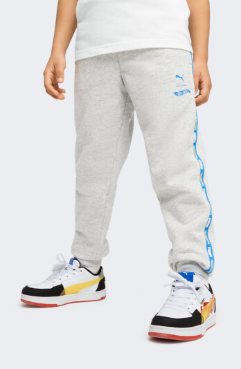 Спортивные штаны Puma детские X HOT WHEELS Sweatpants TR - 171575, фото 1 - интернет-магазин MEGASPORT