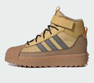 Ботинки Adidas Originals детские SUPERSTAR WINTER TR - 169460, фото 1 - интернет-магазин MEGASPORT