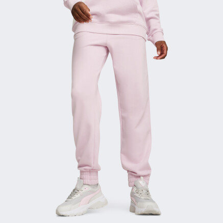 Спортивные штаны Puma ESS+ Embroidery High-Waist Pants TR cl - 163306, фото 1 - интернет-магазин MEGASPORT