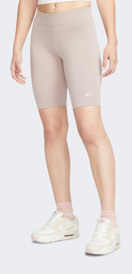 Шорти Nike W NSW ESSNTL MR BIKER SHORT - 154481, фото 1 - інтернет-магазин MEGASPORT