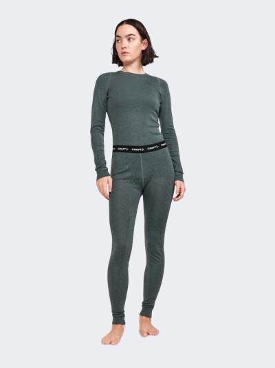 Термобілизна Craft CORE WOOL MERINO SET W JUNIPER-MELA - 169323, фото 1 - інтернет-магазин MEGASPORT