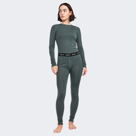 Термобілизна Craft CORE WOOL MERINO SET W JUNIPER-MELA - 169323, фото 1 - інтернет-магазин MEGASPORT