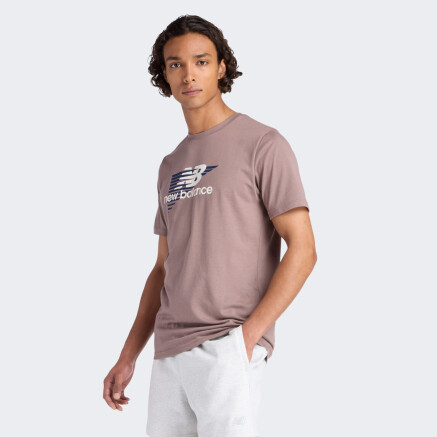 Футболка New Balance Heathertech Graphic T-Shirt - 173881, фото 3 - интернет-магазин MEGASPORT