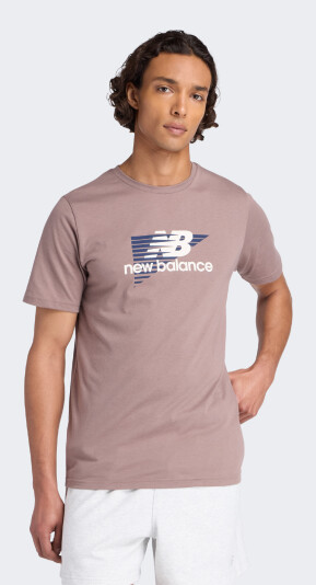Футболка New Balance Heathertech Graphic T-Shirt - 173881, фото 1 - интернет-магазин MEGASPORT