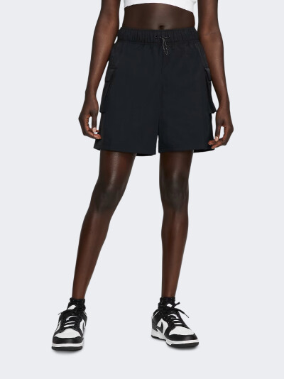 Шорти Nike W NSW ESSNTL WVN HR SHORT - 166036, фото 1 - інтернет-магазин MEGASPORT