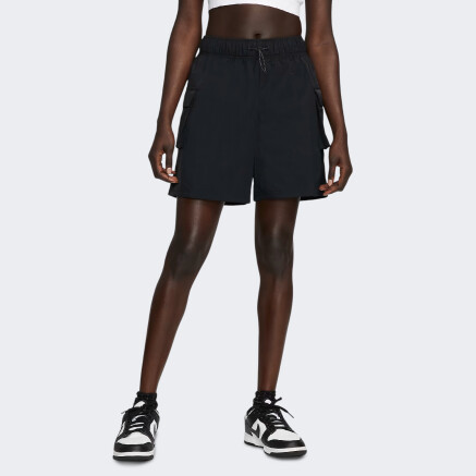 Шорты Nike W NSW ESSNTL WVN HR SHORT - 166036, фото 1 - интернет-магазин MEGASPORT