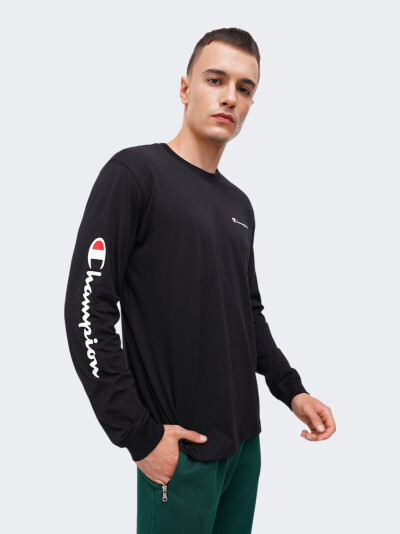 Лонгслів Champion crewneck long sleeve t-shirt - 167434, фото 1 - інтернет-магазин MEGASPORT