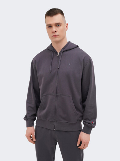 Кофта Champion full zip hoodie sweatshirt - 170669, фото 1 - інтернет-магазин MEGASPORT