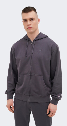 Кофта Champion full zip hoodie sweatshirt - 170669, фото 1 - интернет-магазин MEGASPORT