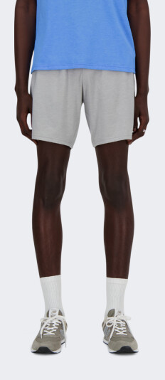 Шорты New Balance Short NB Heathertech - 170949, фото 1 - интернет-магазин MEGASPORT