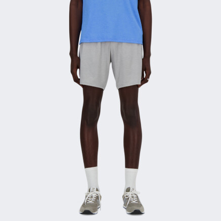 Шорти New Balance Short NB Heathertech - 170949, фото 1 - інтернет-магазин MEGASPORT