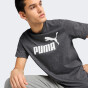 Футболка Puma ESS No. 1 Logo Heather Tee, фото 4 - интернет магазин MEGASPORT