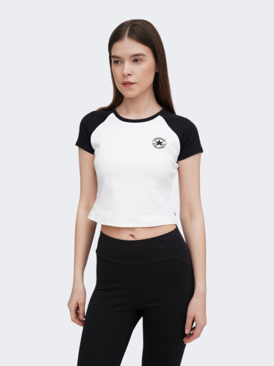 Футболка Converse CHUCK PATCH COLORBLOCK SS TOP - 171252, фото 1 - інтернет-магазин MEGASPORT