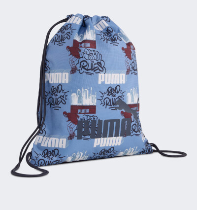 Рюкзак Puma дитячий PHASE AOP Small Gym Sack - 173940, фото 1 - інтернет-магазин MEGASPORT
