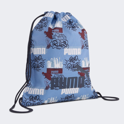 Рюкзак Puma дитячий PHASE AOP Small Gym Sack - 173940, фото 1 - інтернет-магазин MEGASPORT