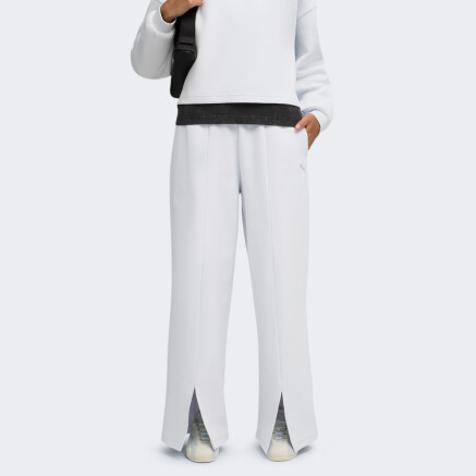 Спортивнi штани Puma WARDROBE ESS Relaxed Pants DK - 173949, фото 1 - інтернет-магазин MEGASPORT