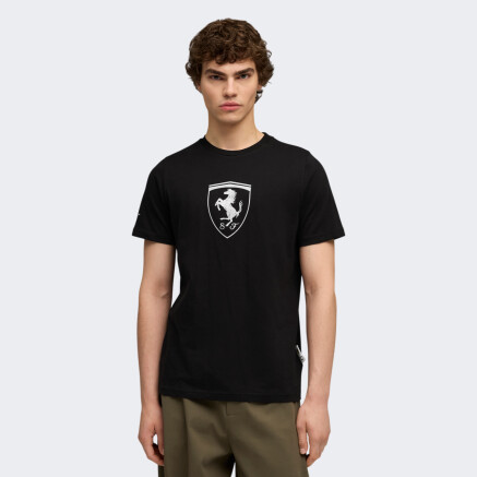 Футболка Puma Ferrari Sportswear Tonal Shield Tee - 173950, фото 1 - інтернет-магазин MEGASPORT