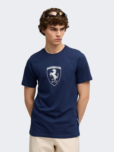 Футболка Puma Ferrari Sportswear Tonal Shield Tee - 173951, фото 1 - інтернет-магазин MEGASPORT