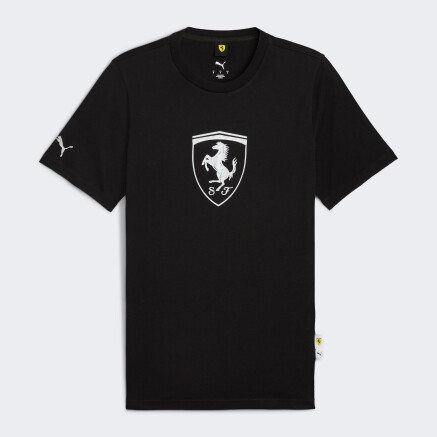 Футболка Puma Ferrari Sportswear Tonal Shield Tee - 173950, фото 4 - інтернет-магазин MEGASPORT
